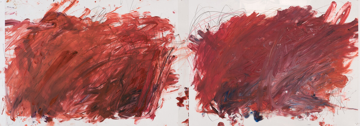 PAGES, Doppelseiten, Zeichnung, 100 x 35 cm, Bleistift, Öl auf Papier, Polyesterfolie