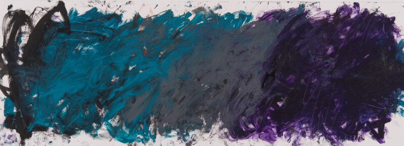 Doppelseite, Zeichnung, 100 x 35 cm, Bleistift, Öl auf Papier Doppelseite, Zeichnung, 100 x 35 cm, Bleistift, Öl auf Papier